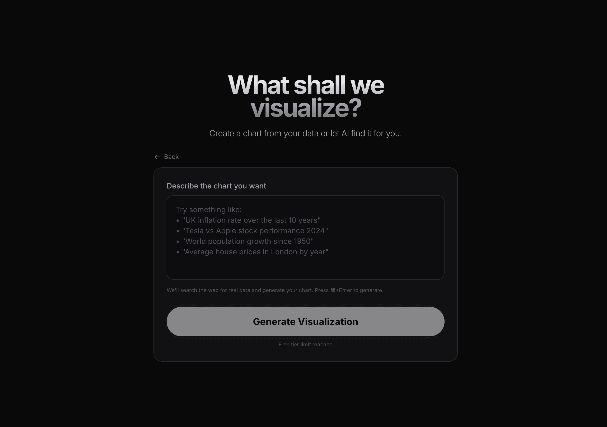 Chartle screenshot 3