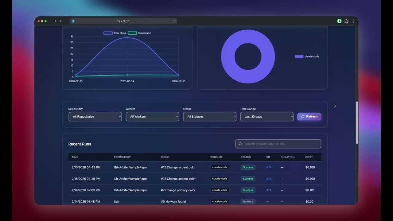 Arbiter screenshot 1