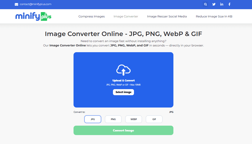 Minify Plus screenshot 2