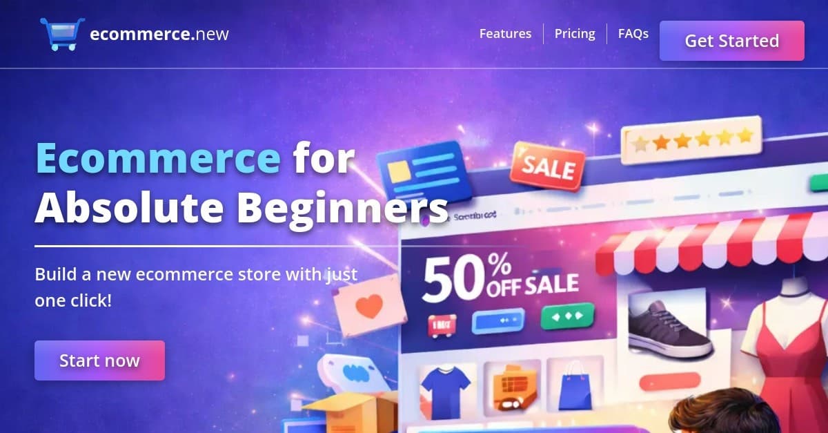 Ecommerce for Absolute Beginners screenshot 2