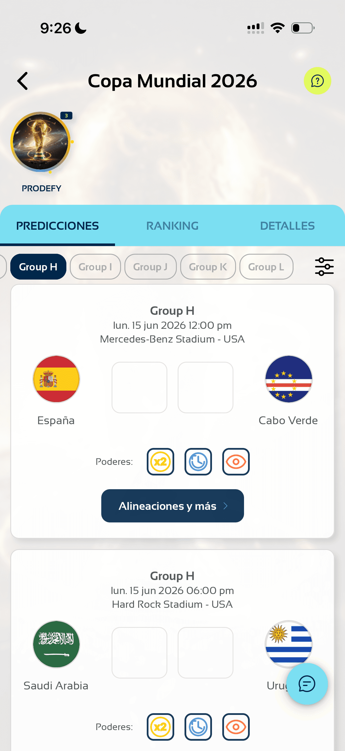Free World Cup 2026 prediction pools screenshot 4
