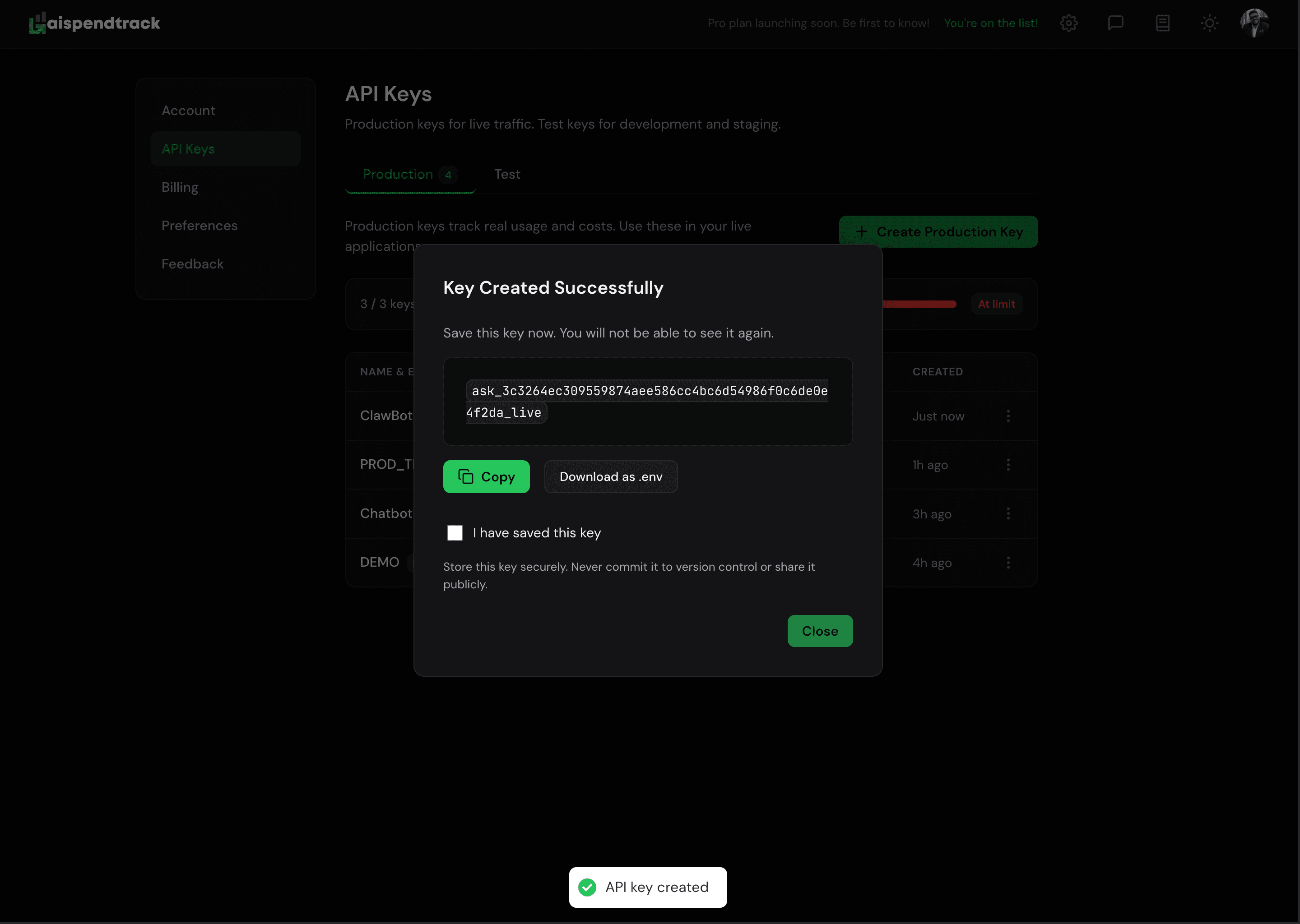 AiSpendTrack screenshot 5