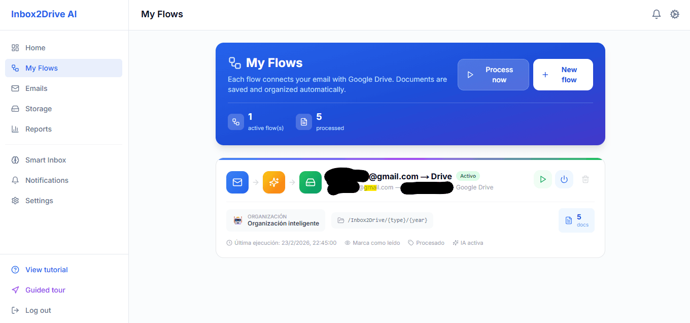 Inbox2Drive AI screenshot 2