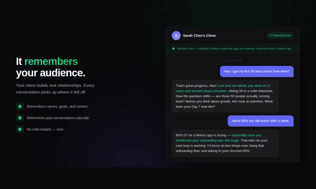 Your AI Clone screenshot 3