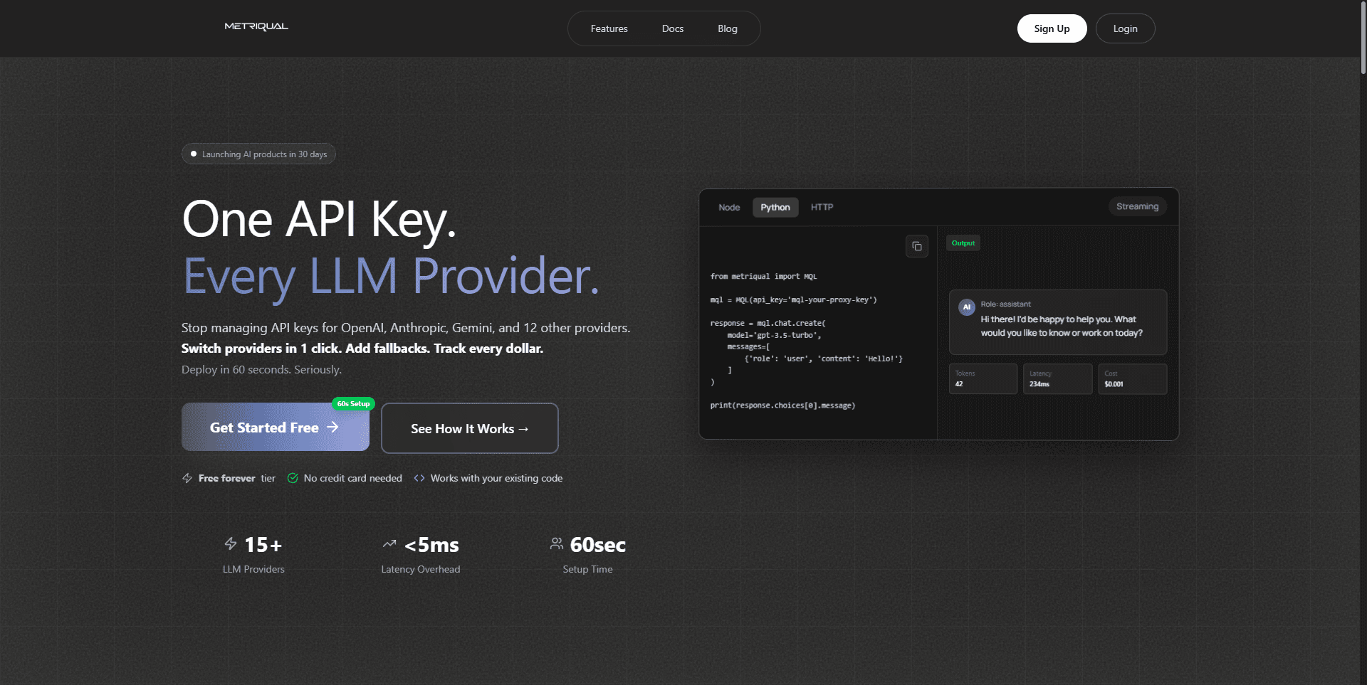 Metriqual screenshot 1