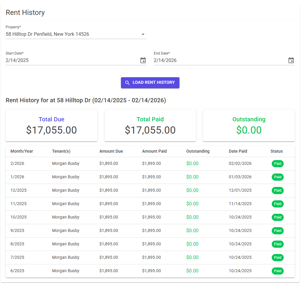 Sentinel Property Systems screenshot 2