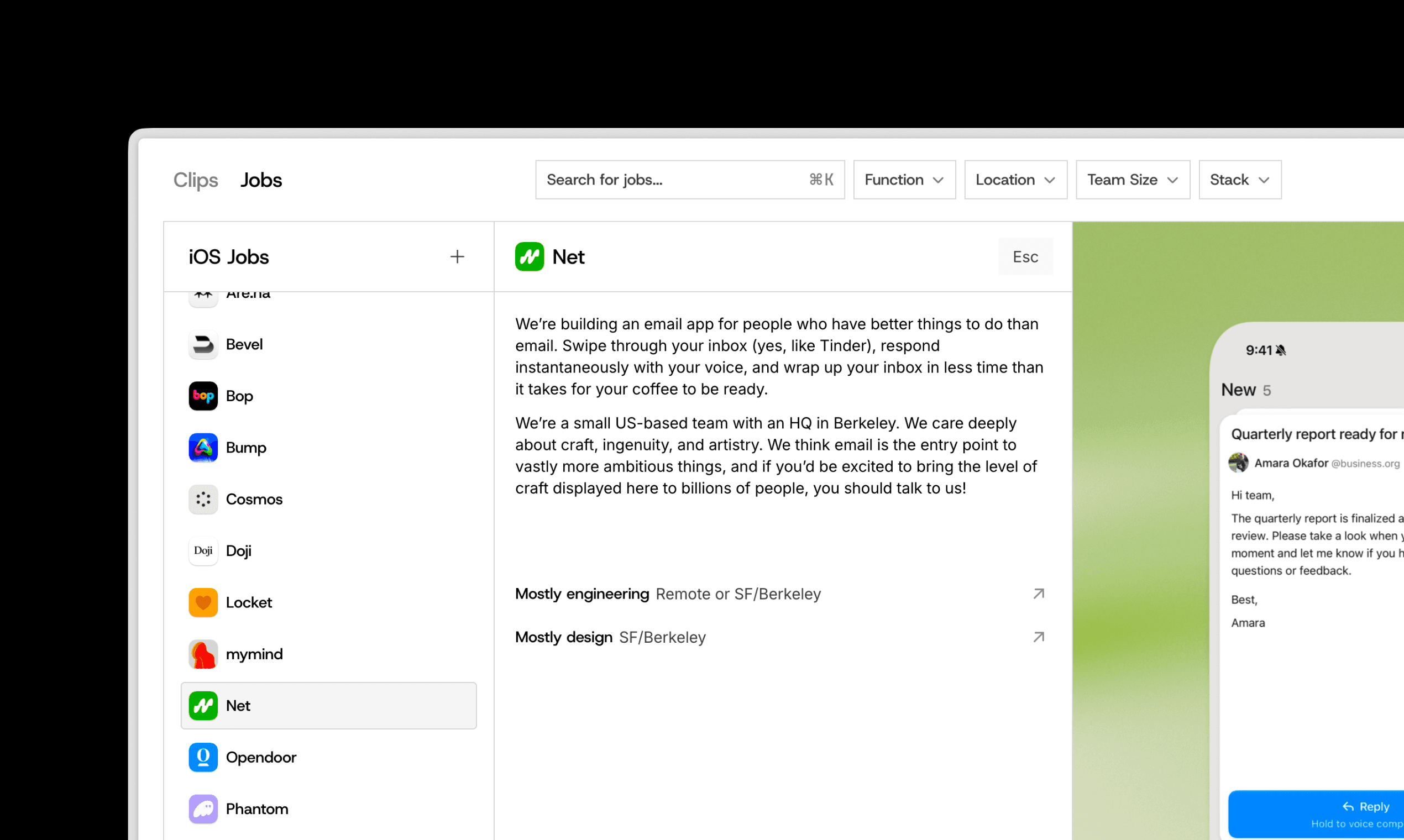 iOS Jobs by Spotted in Prod screenshot 4