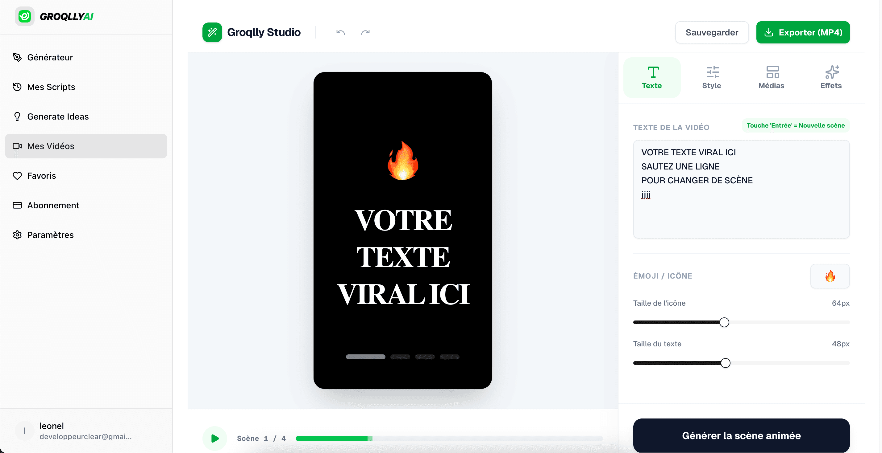 Groqlly Studio IA screenshot 1