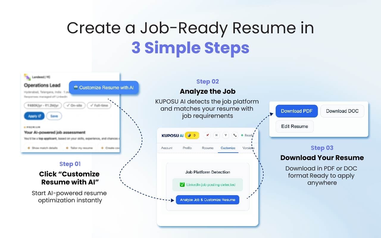 ATS Resume Maker- Kuposu AI screenshot 7