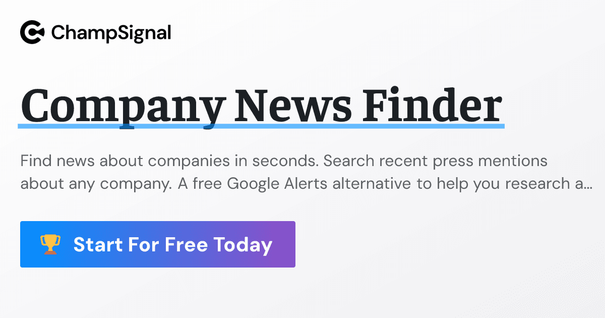 Company News Finder screenshot 1