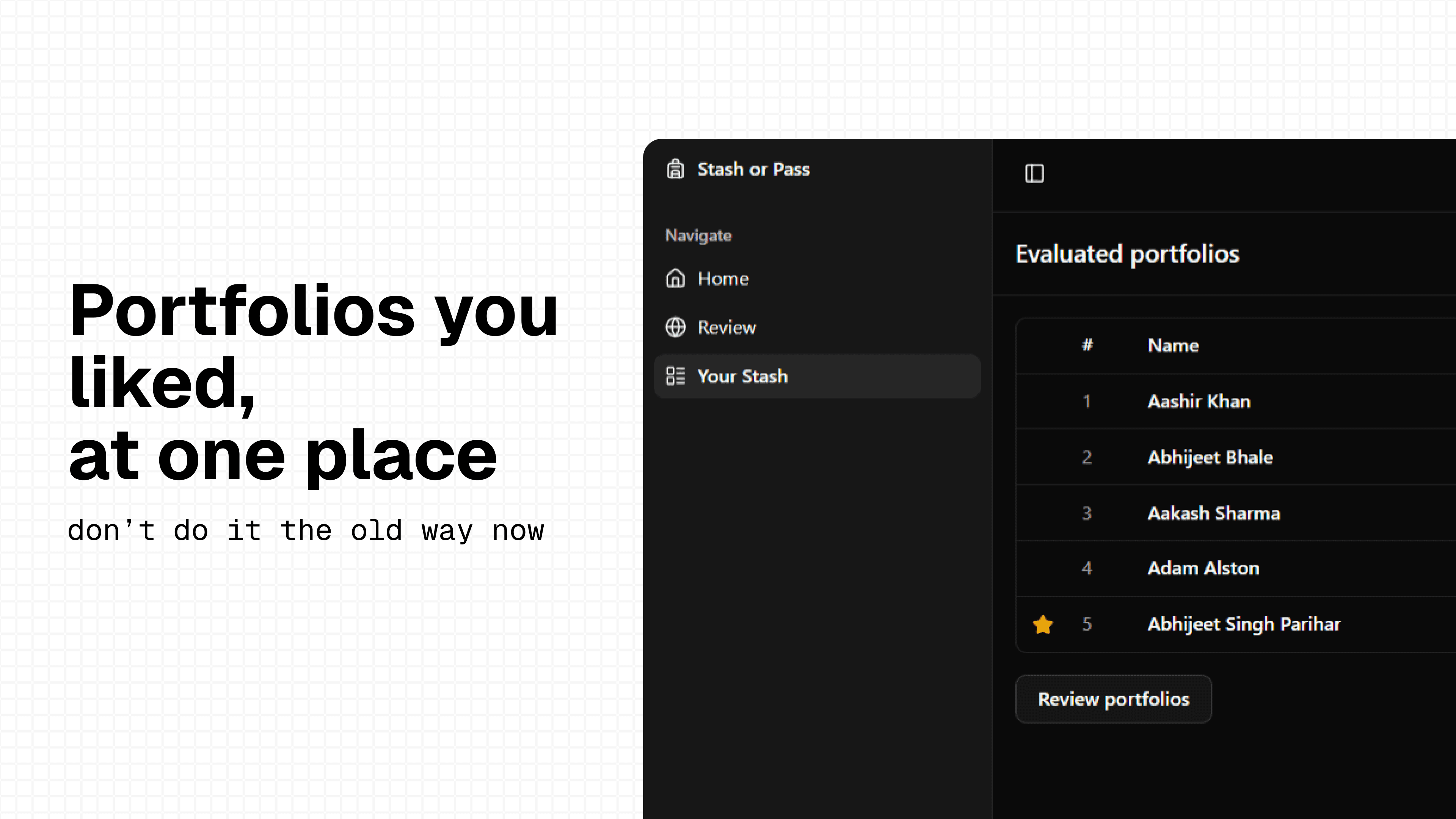Stash or Pass screenshot 1