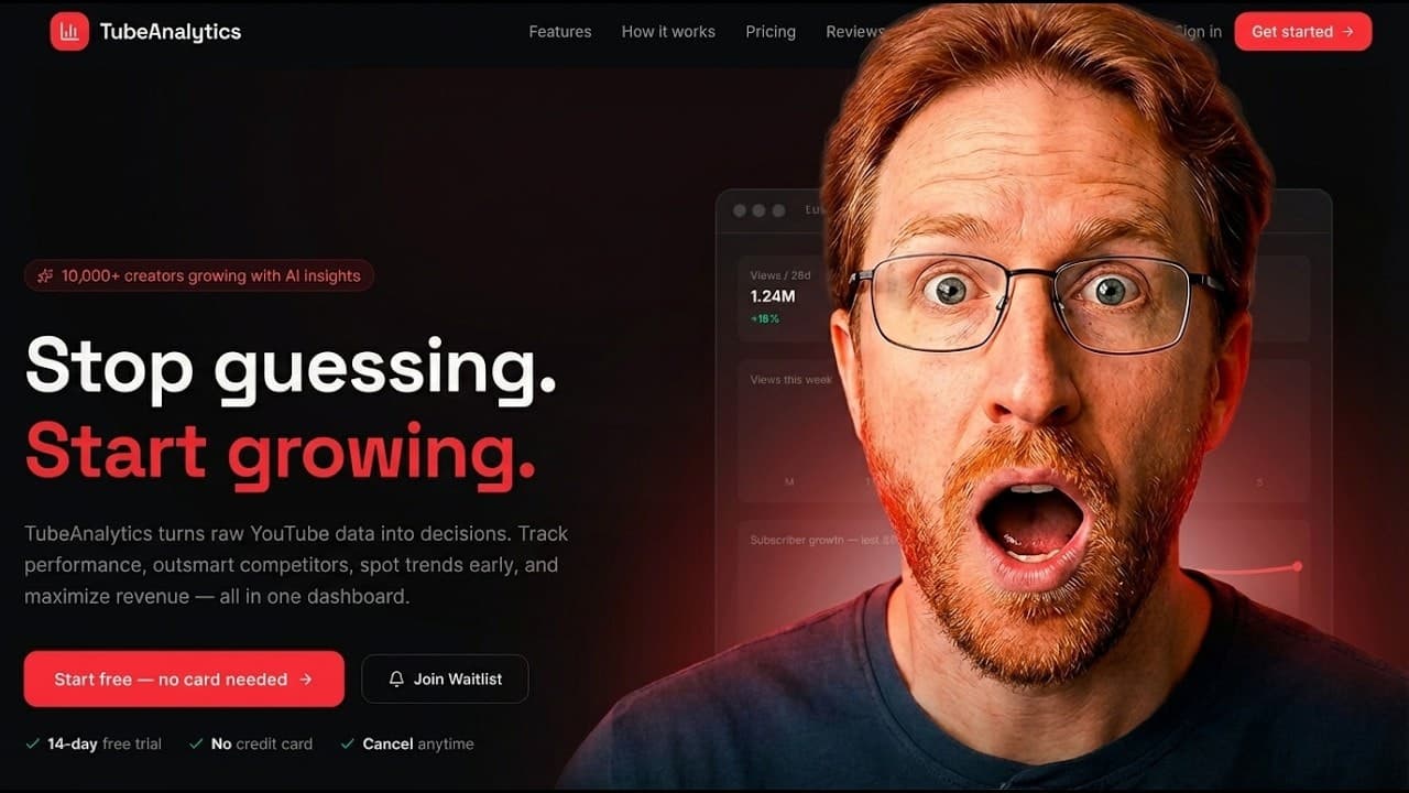 TubeAnalytics screenshot 1