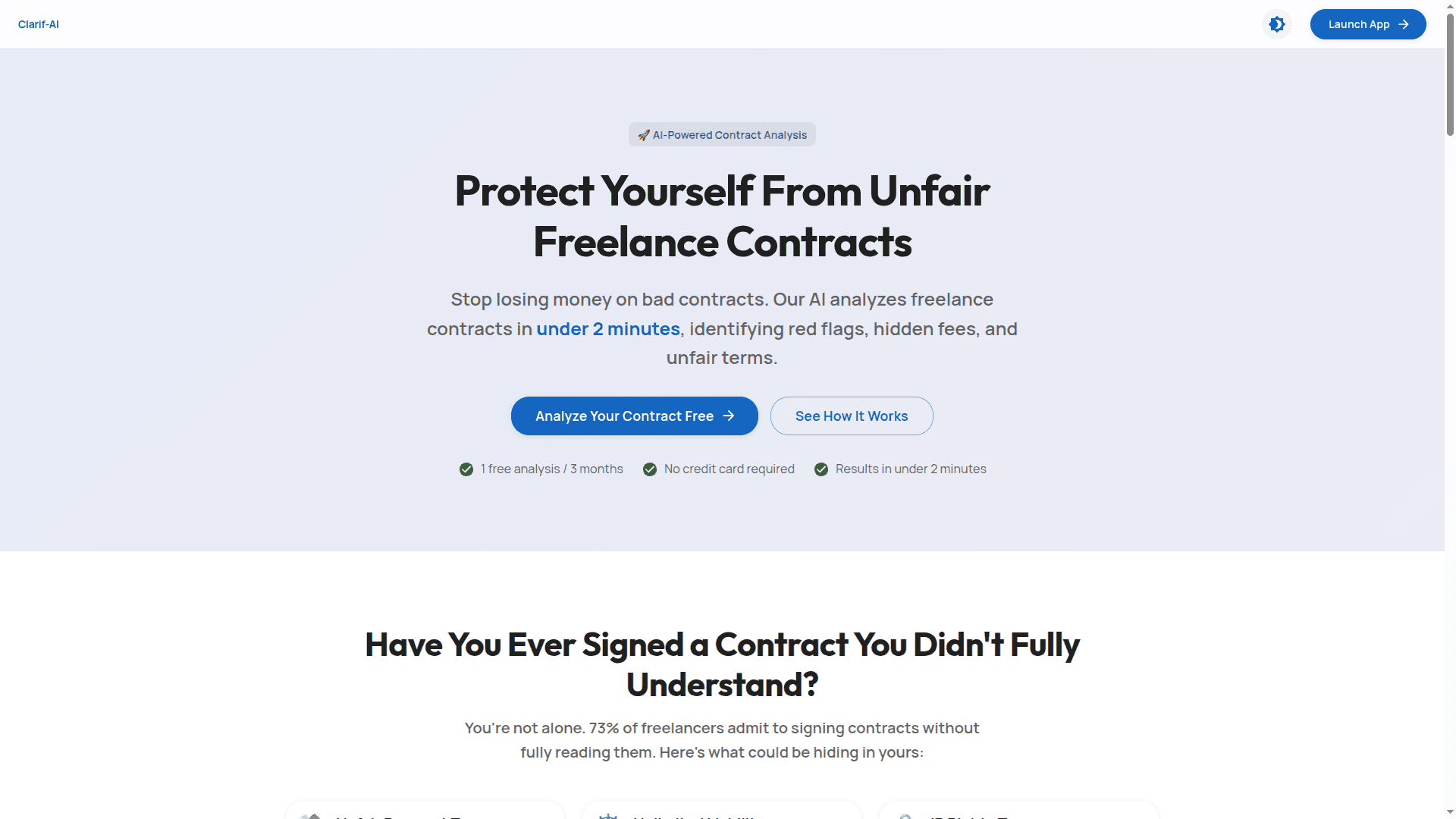 Contract Analyzer screenshot 2