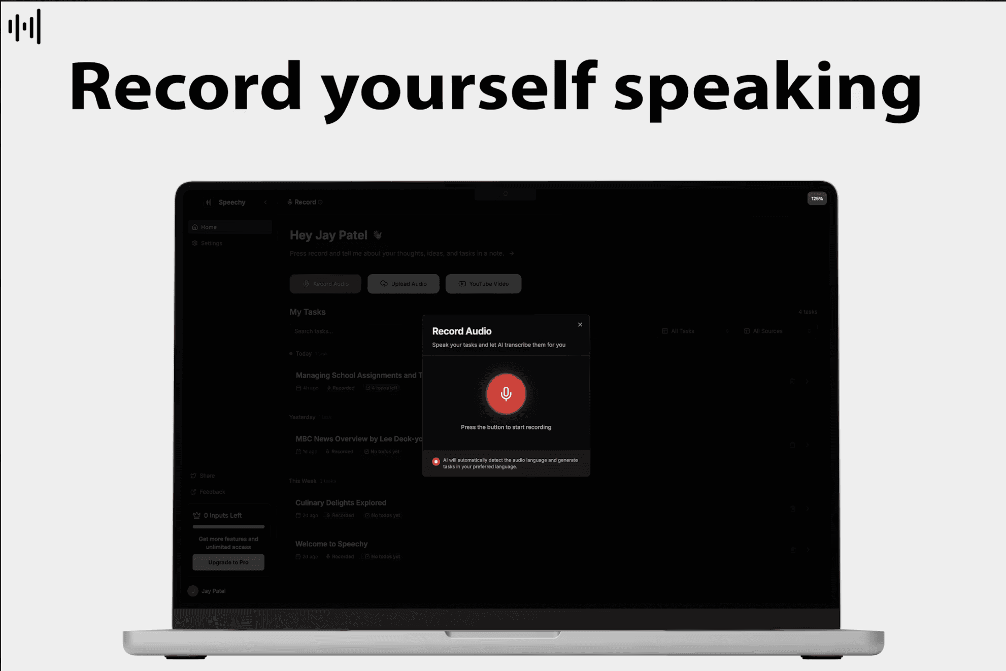 Speechy screenshot 2