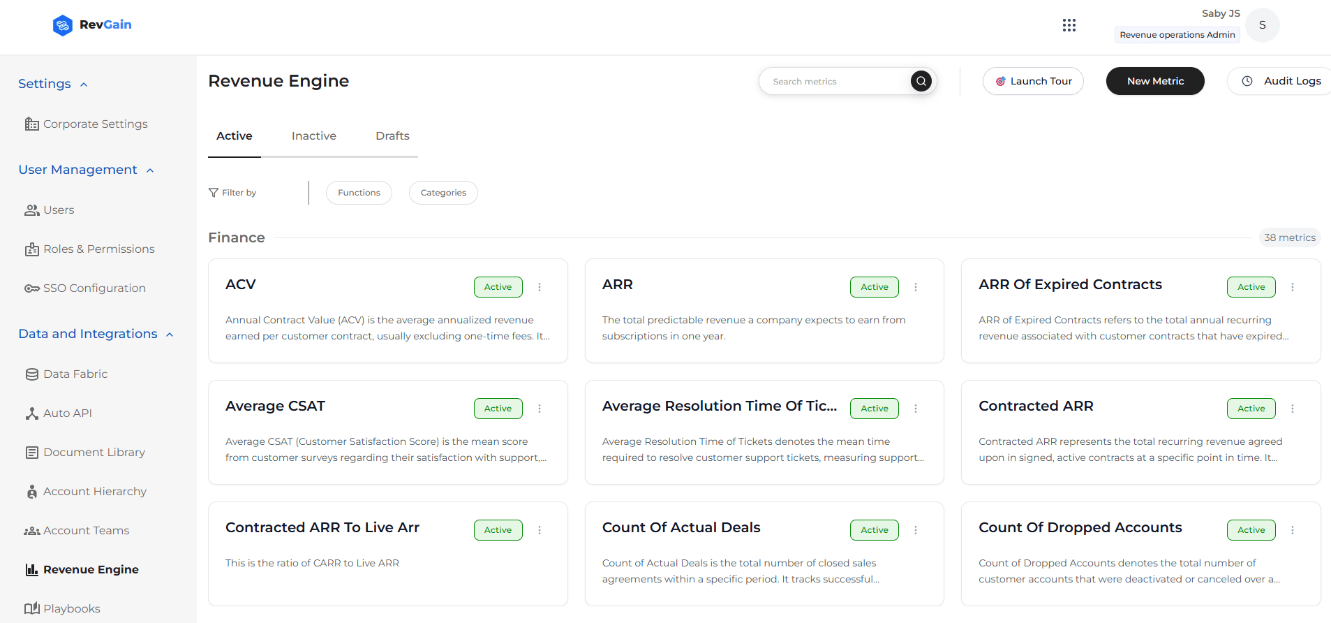 RevGain screenshot 3