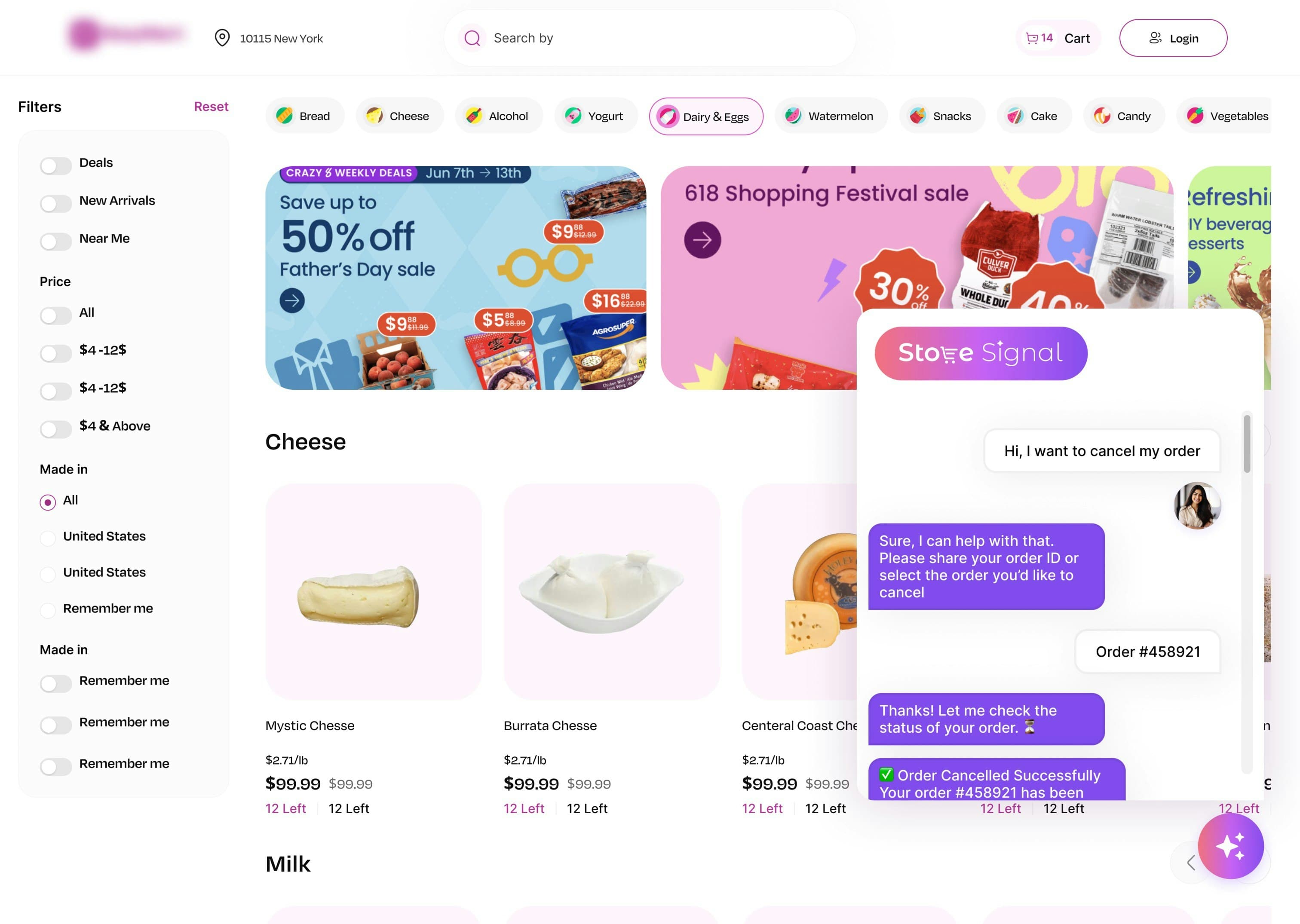 Store Signal AI screenshot 2