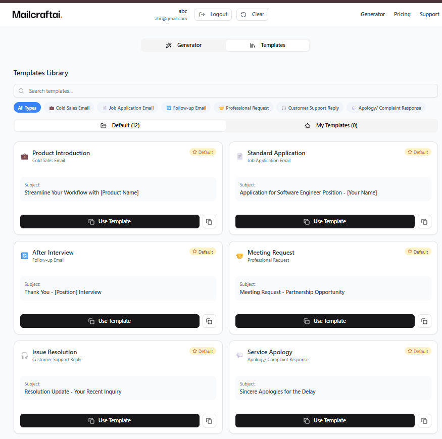 MailCarftai screenshot 2