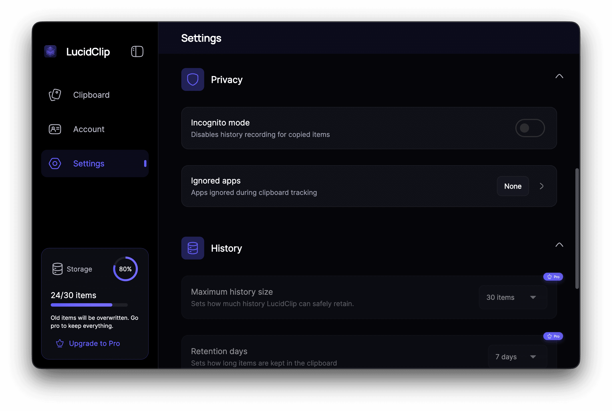 LucidClip screenshot 10