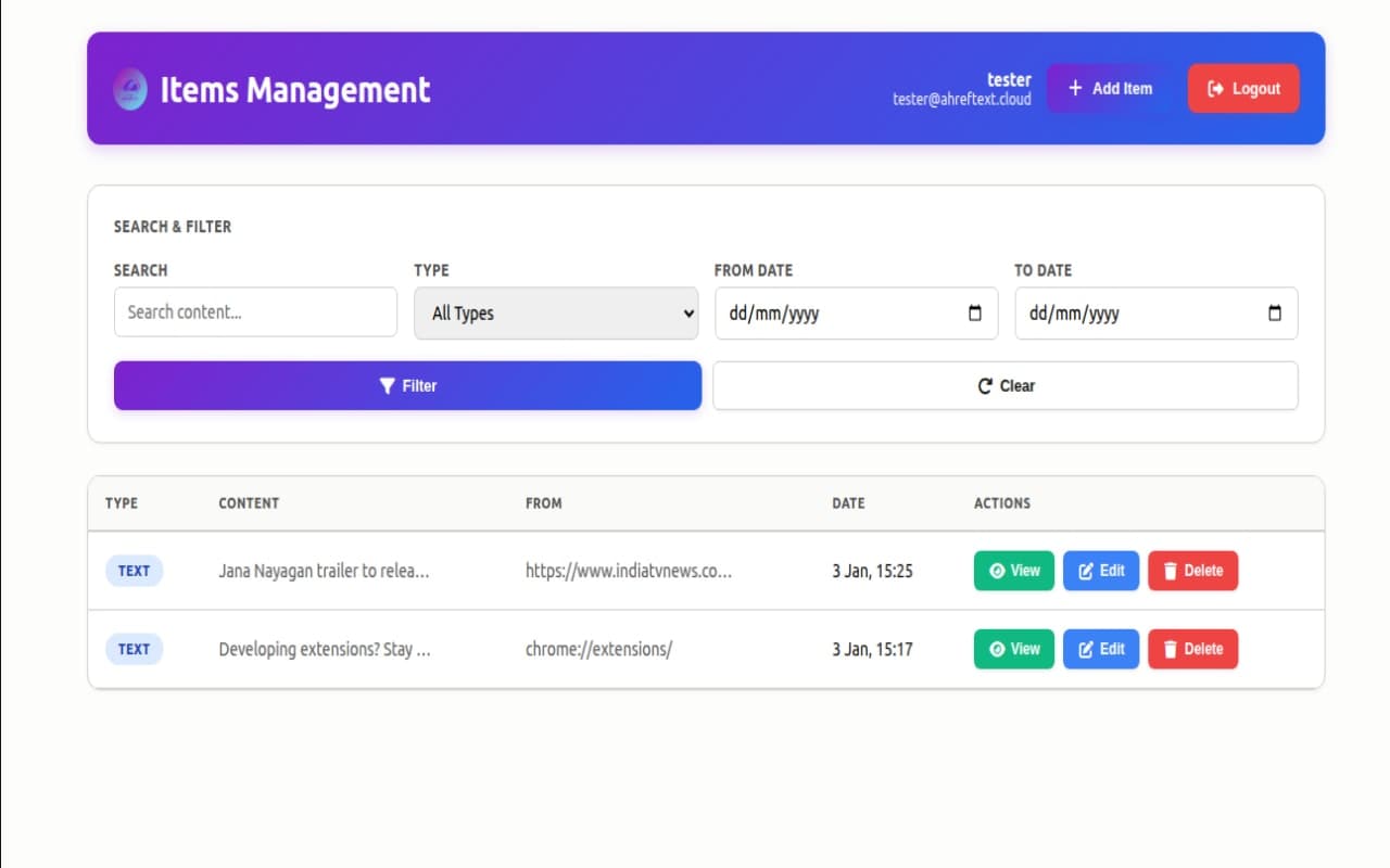 ahreftext screenshot 4