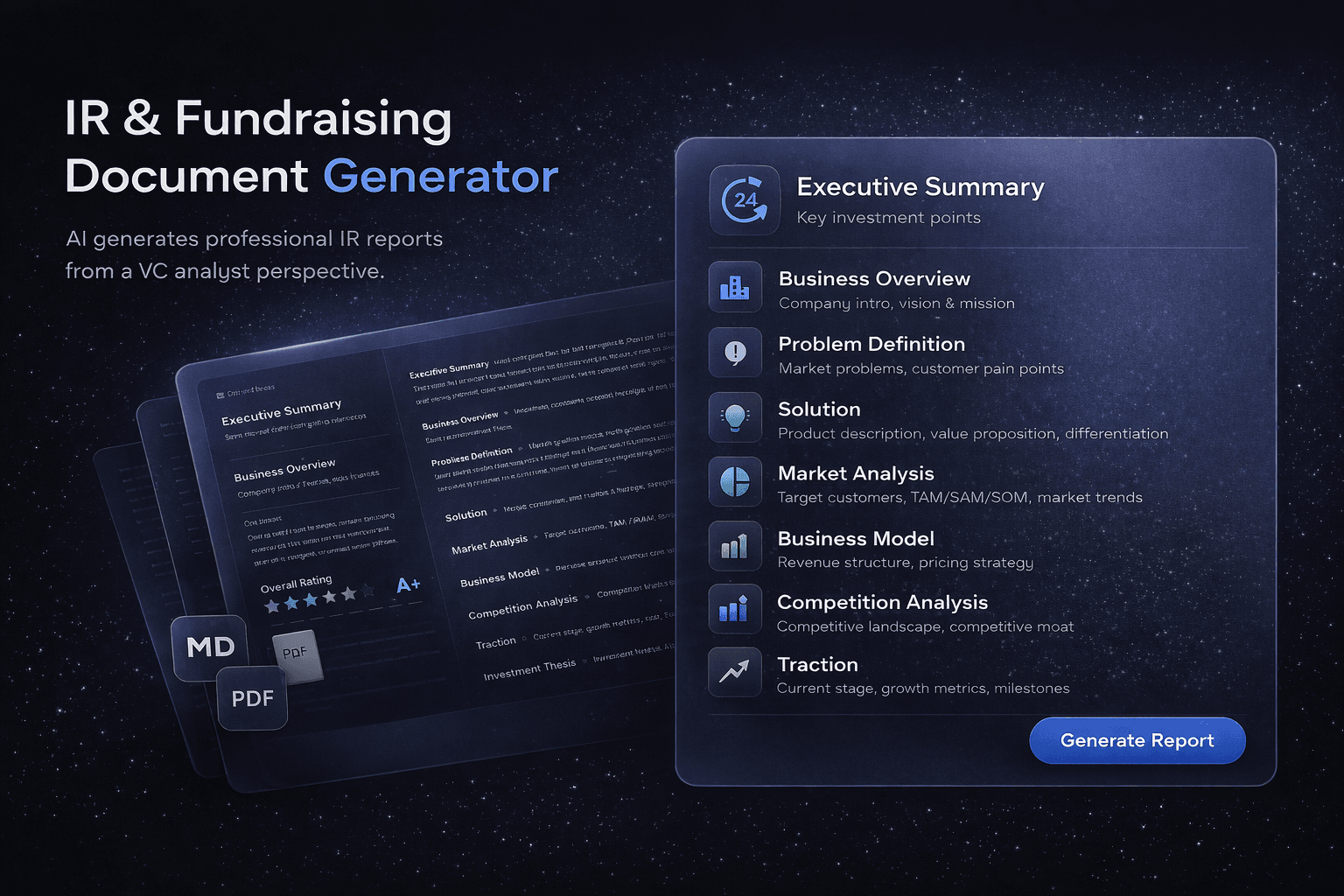 BizReportAI screenshot 1