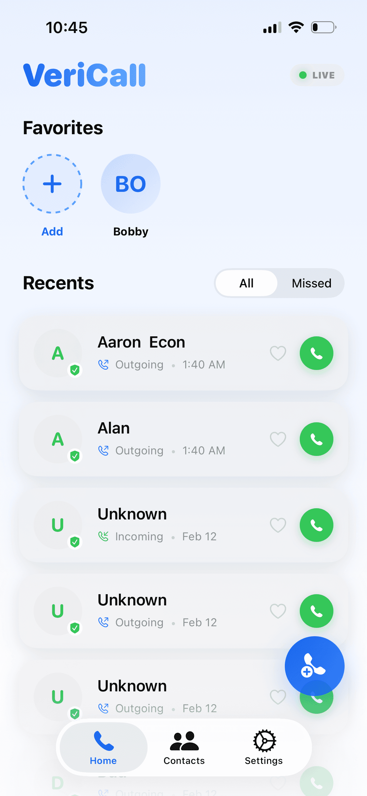 Vericall screenshot 3