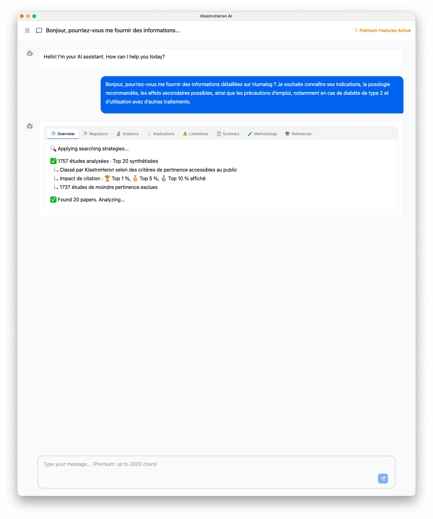 KlastroHeron screenshot 2