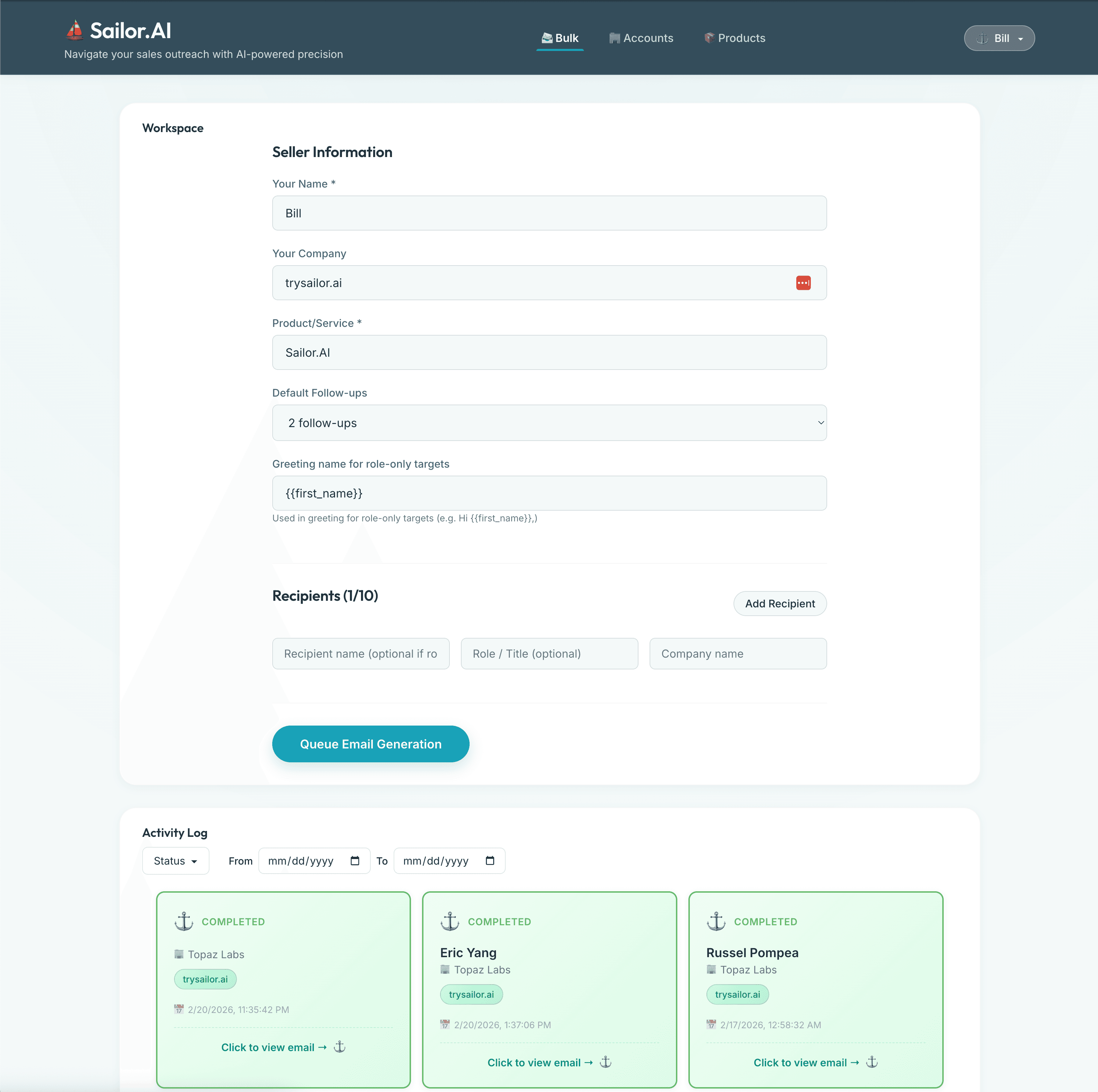 Sailor.ai screenshot 3