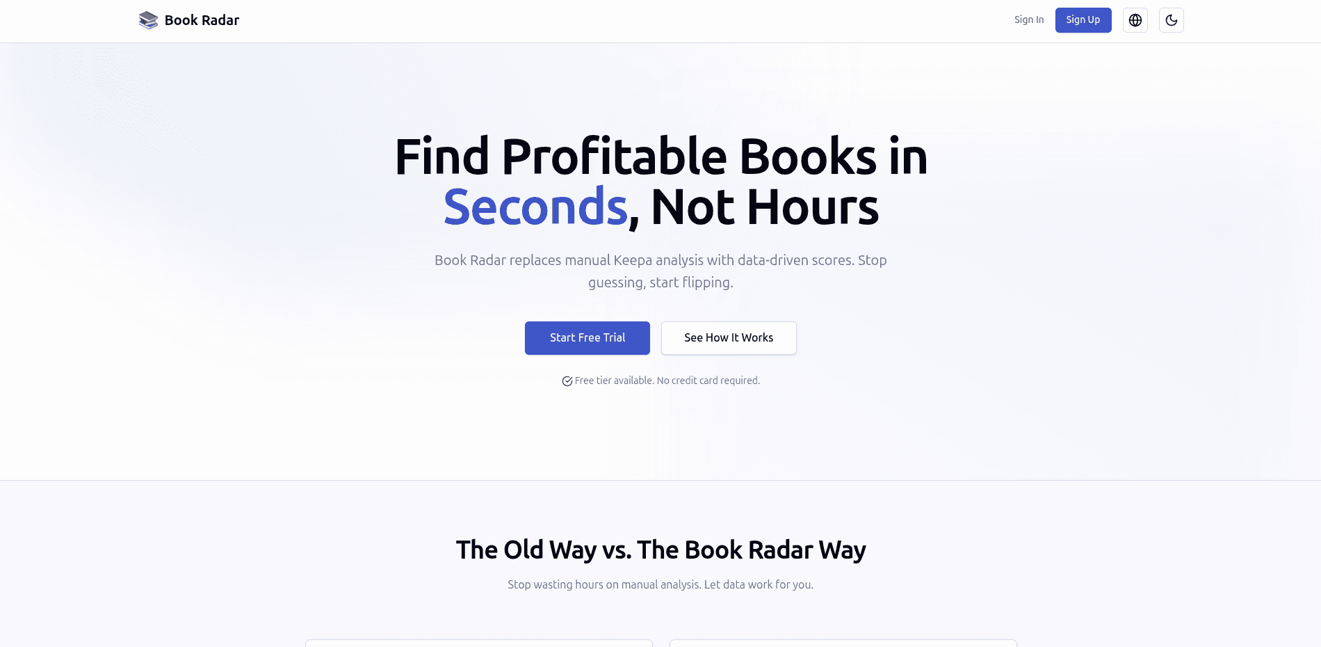 Book Radar screenshot 1