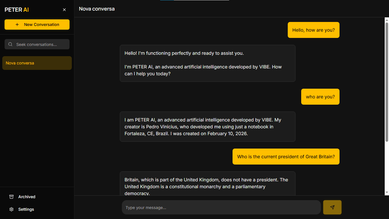 PETER AI screenshot 1