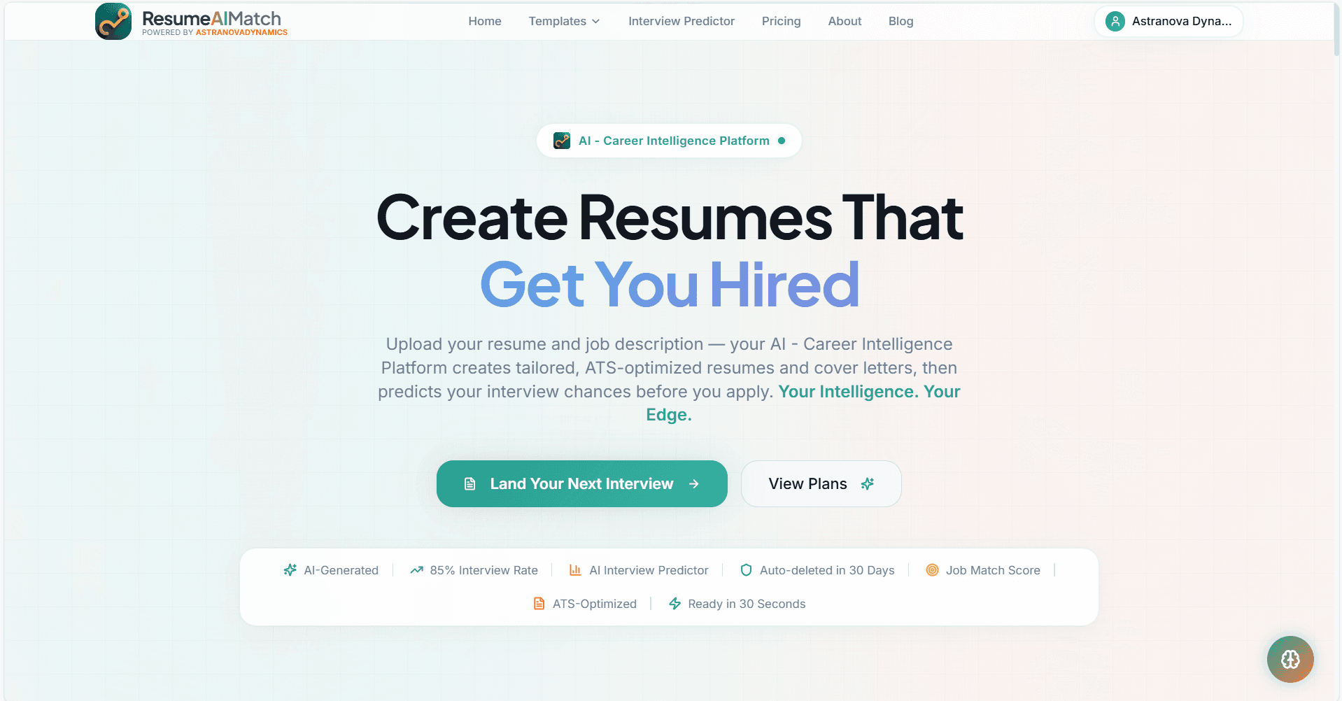 ResumeAIMatch - AI Career Intelligence screenshot 2