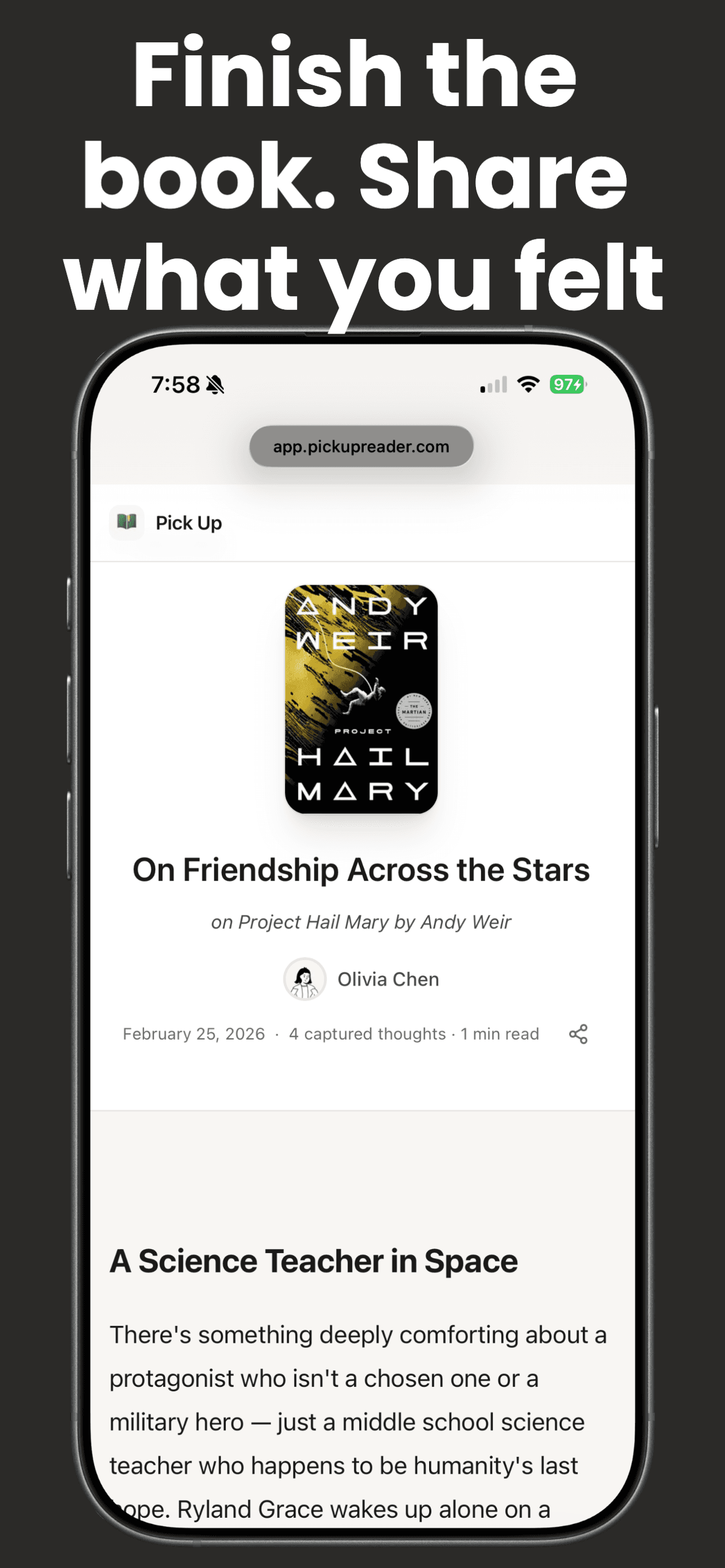 Pick Up Reader screenshot 12