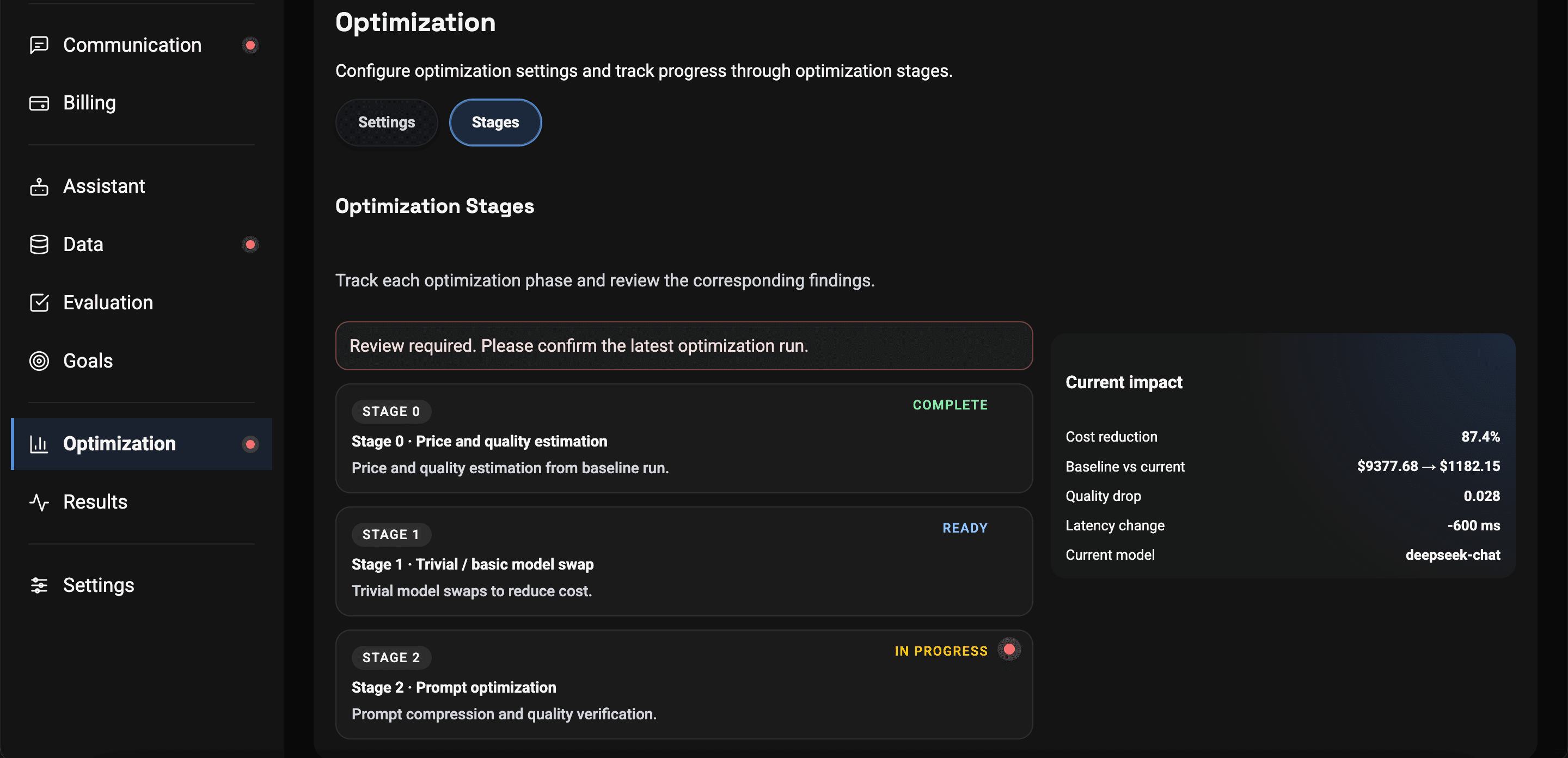 Argmin AI / Cost Optimization for AI screenshot 14