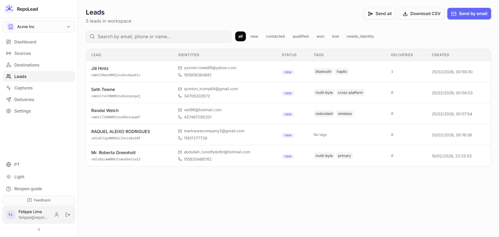 RepoLead screenshot 3