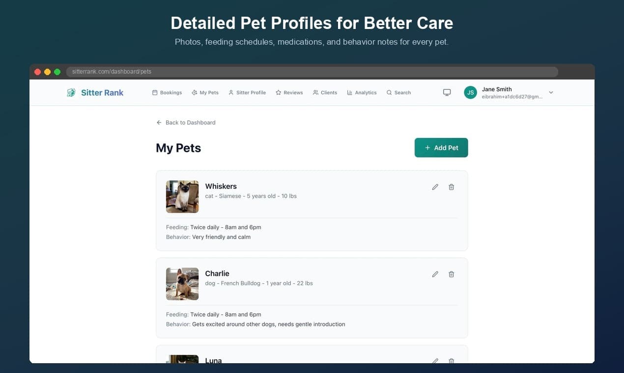 Sitter Rank screenshot 2