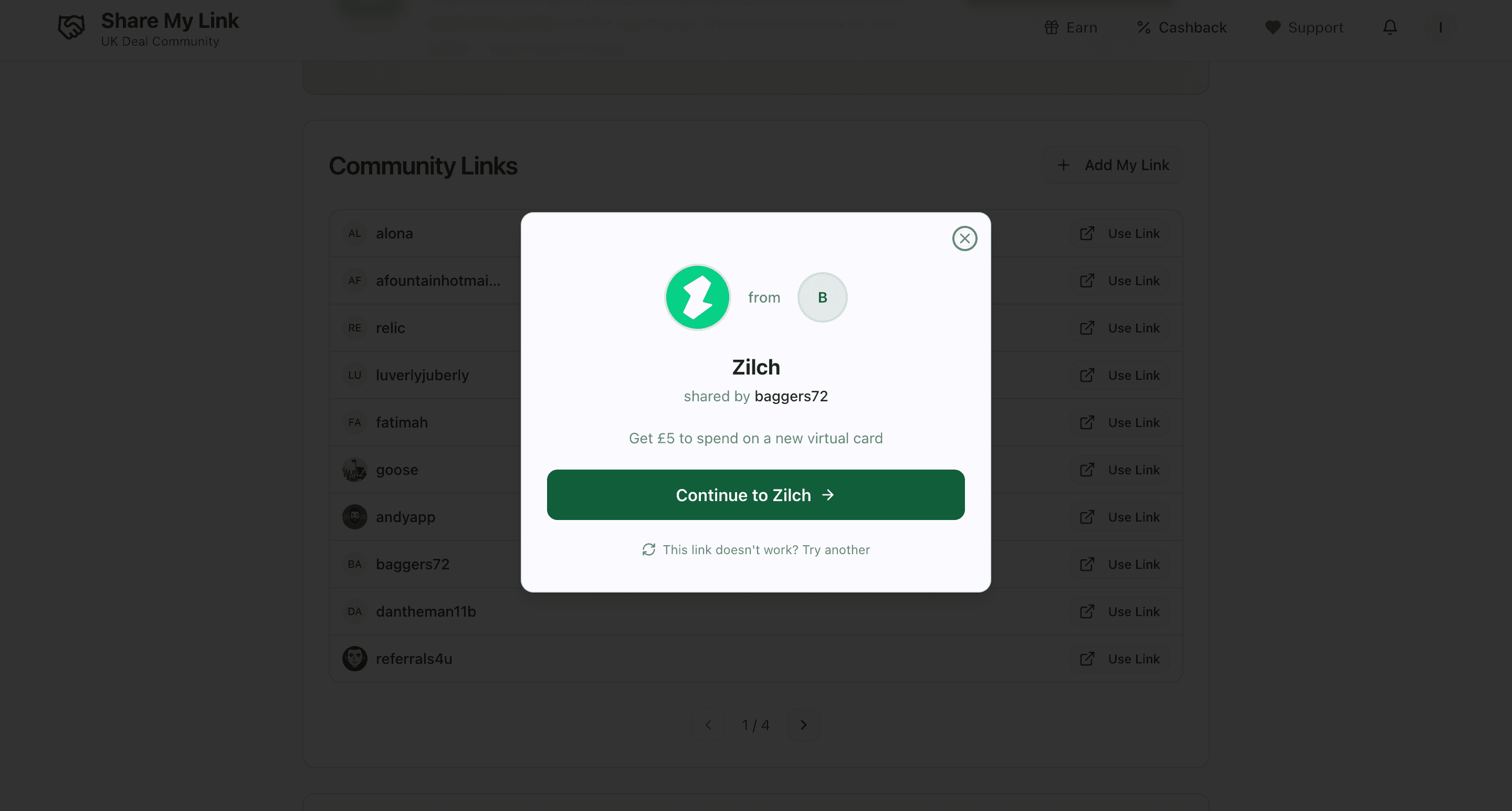 Share My Link screenshot 6