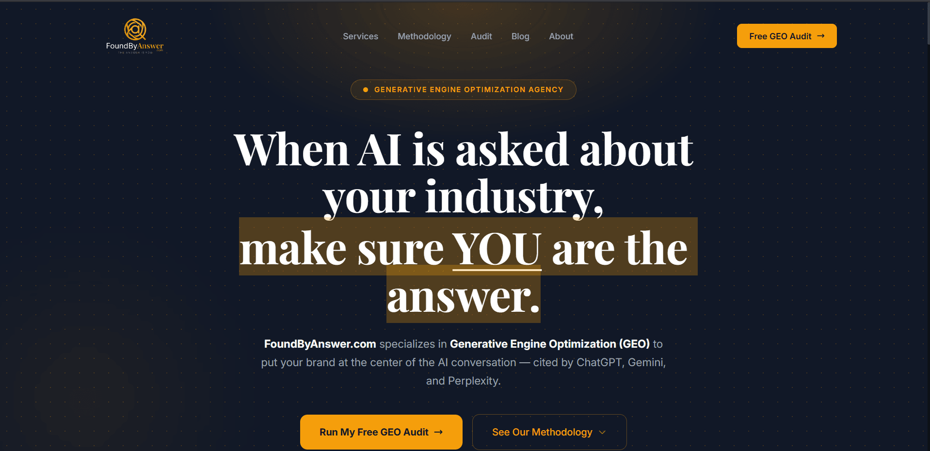 FoundByAnswer screenshot 1