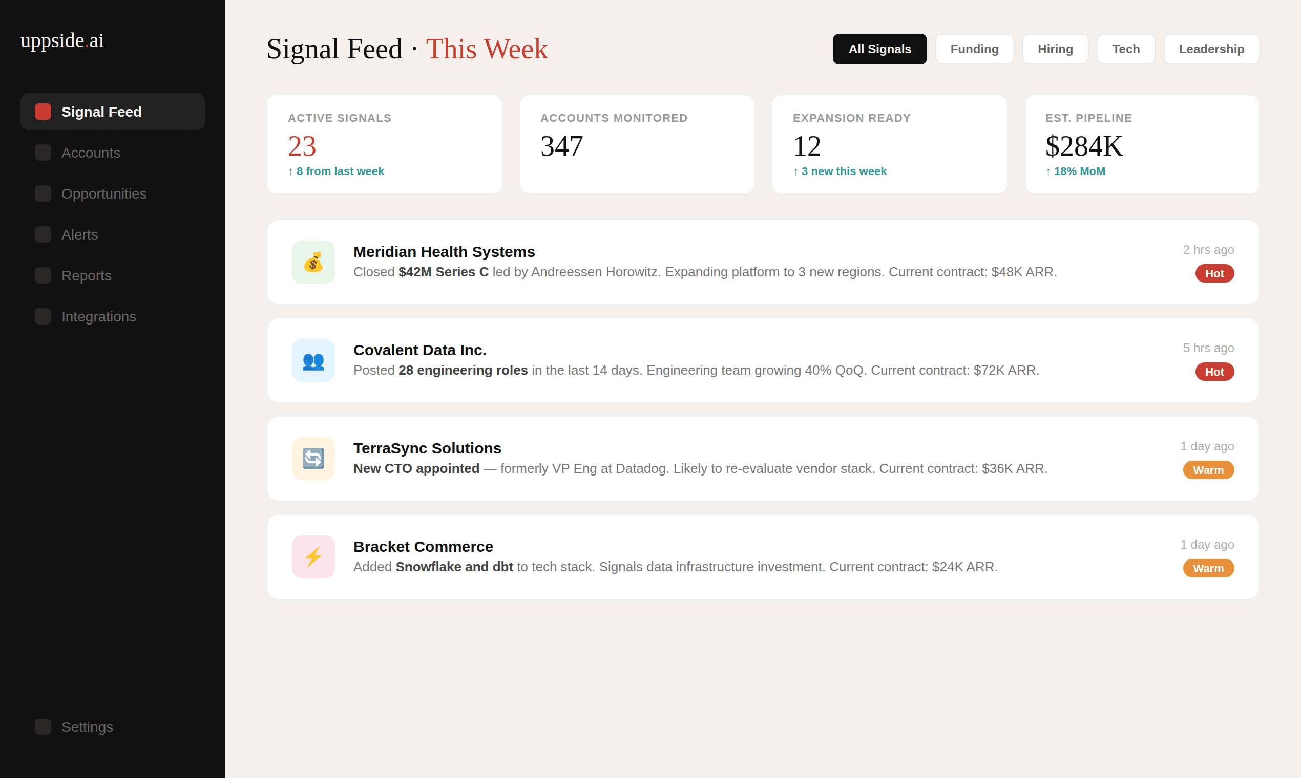 Uppside | Stop Losing Expansion Revenue screenshot 3