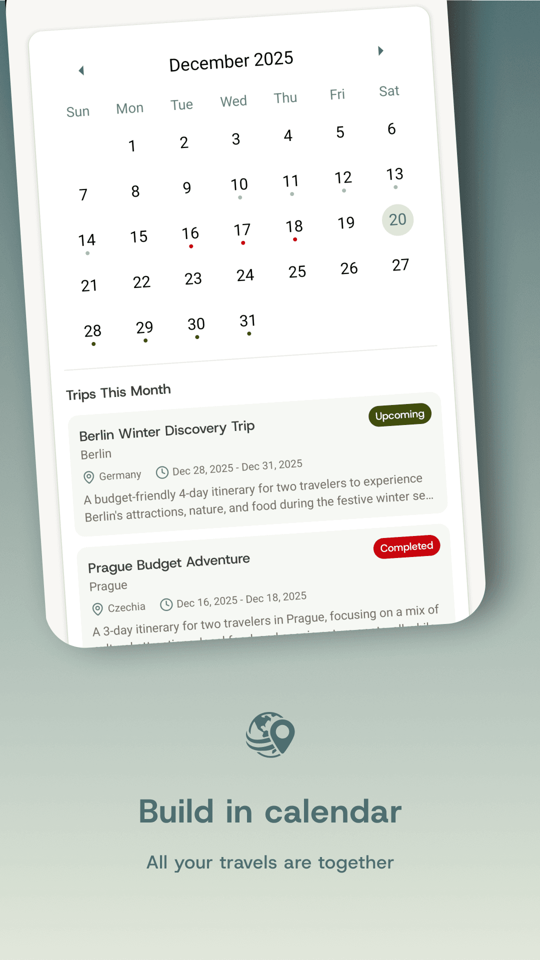 tripplore: intelligent travel planning screenshot 6