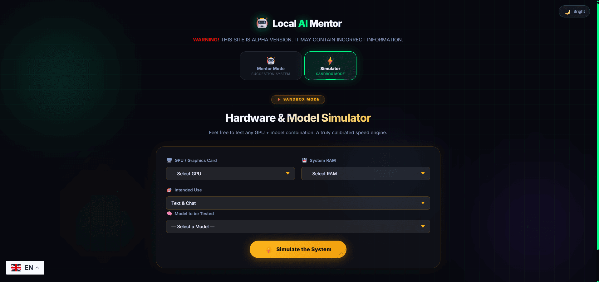 I built "LocalAIMentor" - (Alpha) screenshot 1