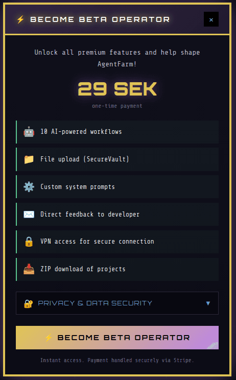 AgentFarm screenshot 4
