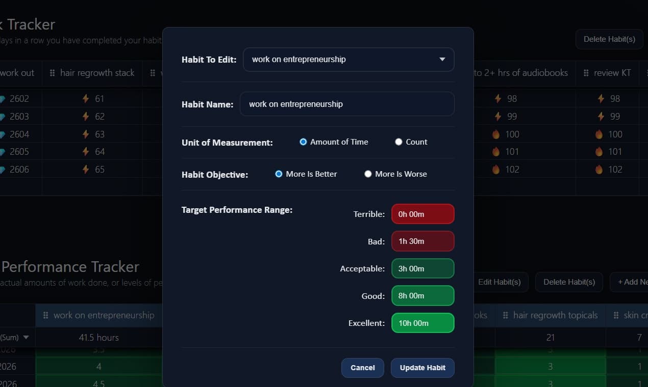Super Simple Habit Tracker screenshot 3