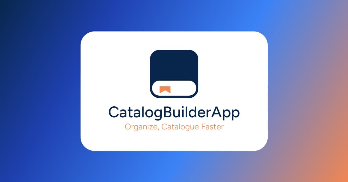 CatalogBuilderApp screenshot 7
