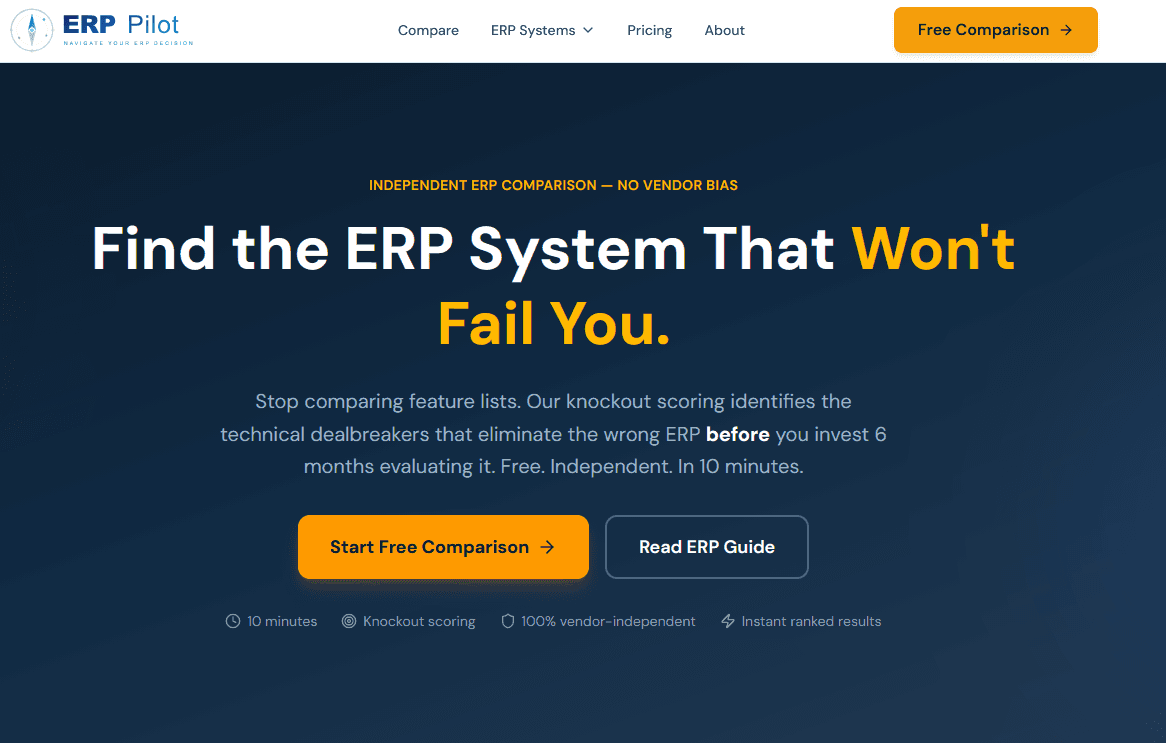 ERP Pilot screenshot 5