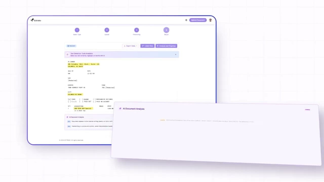 EXTRAKO screenshot 1