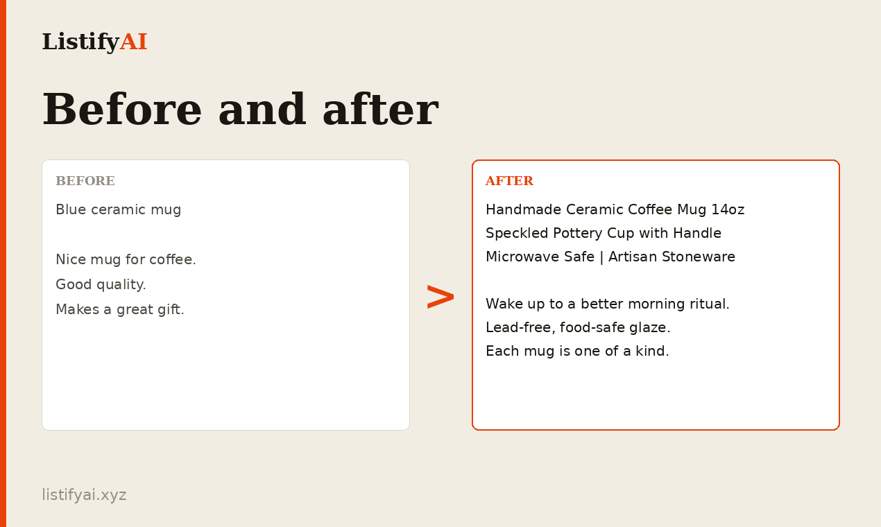 Listify AI screenshot 2