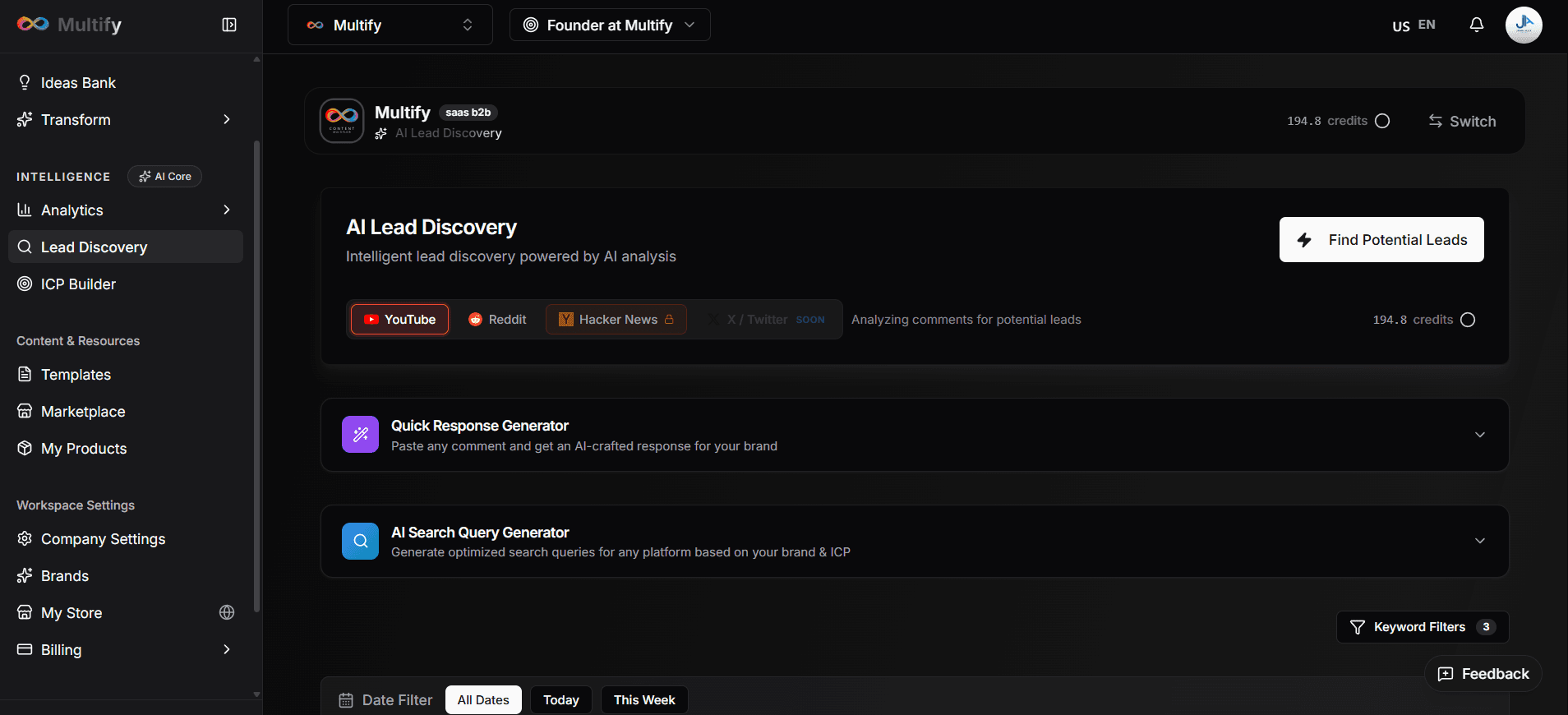 Multify screenshot 2