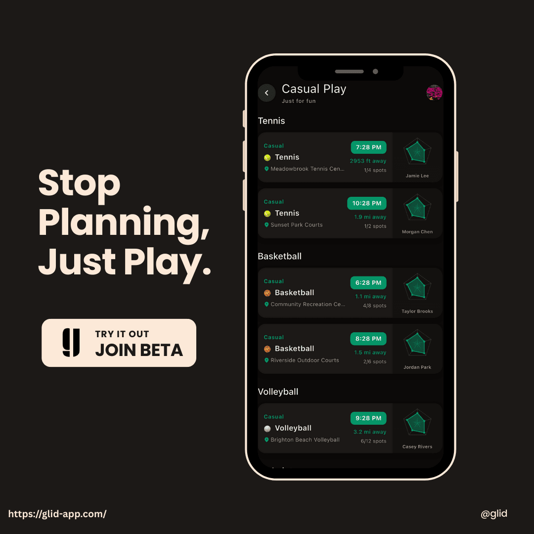 Glid — Stop Planning, Just Play screenshot 3