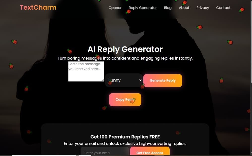 FlirtFlow - AI Dating Opener generator screenshot 1