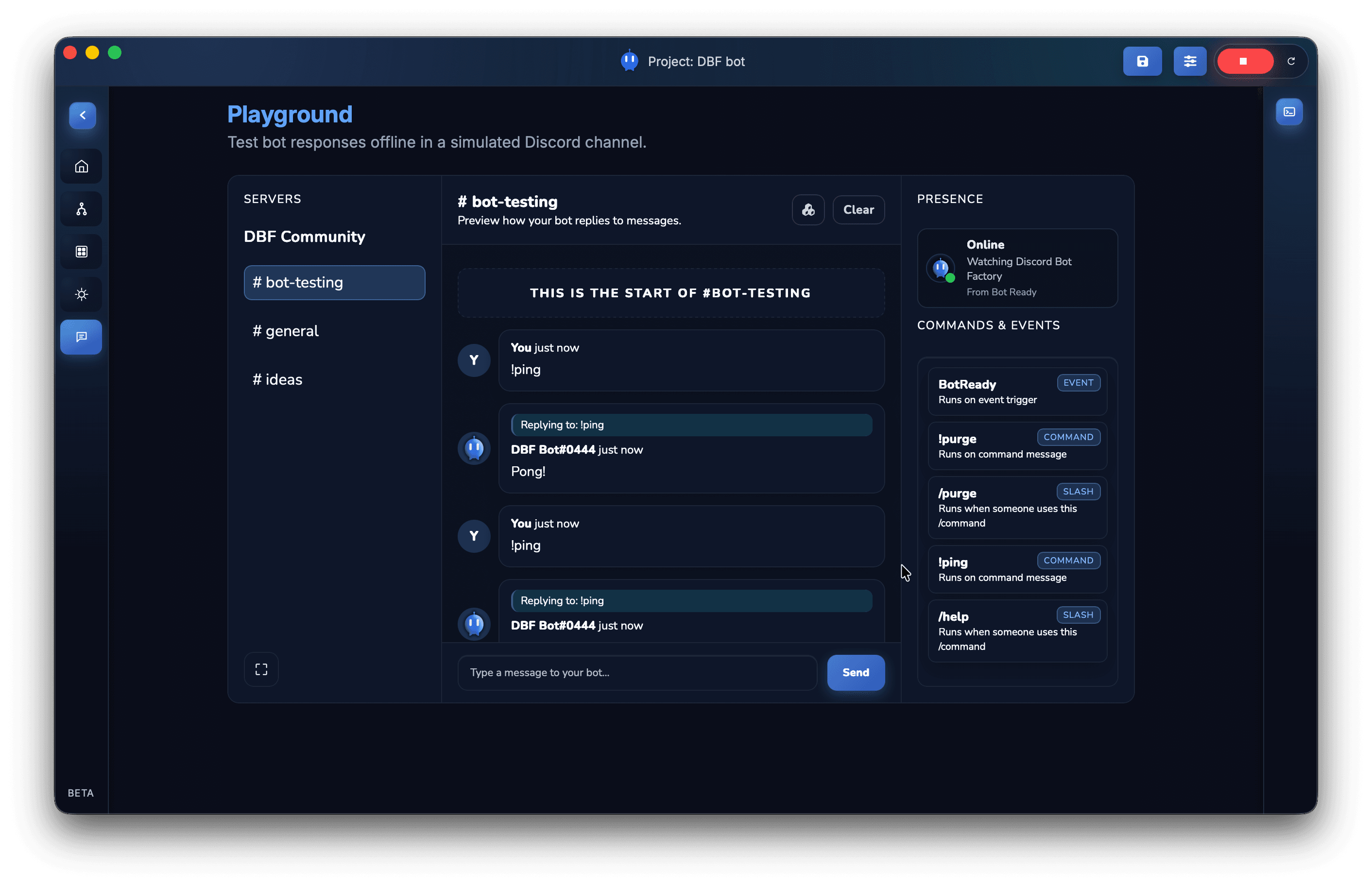 Discord Bot Factory screenshot 3