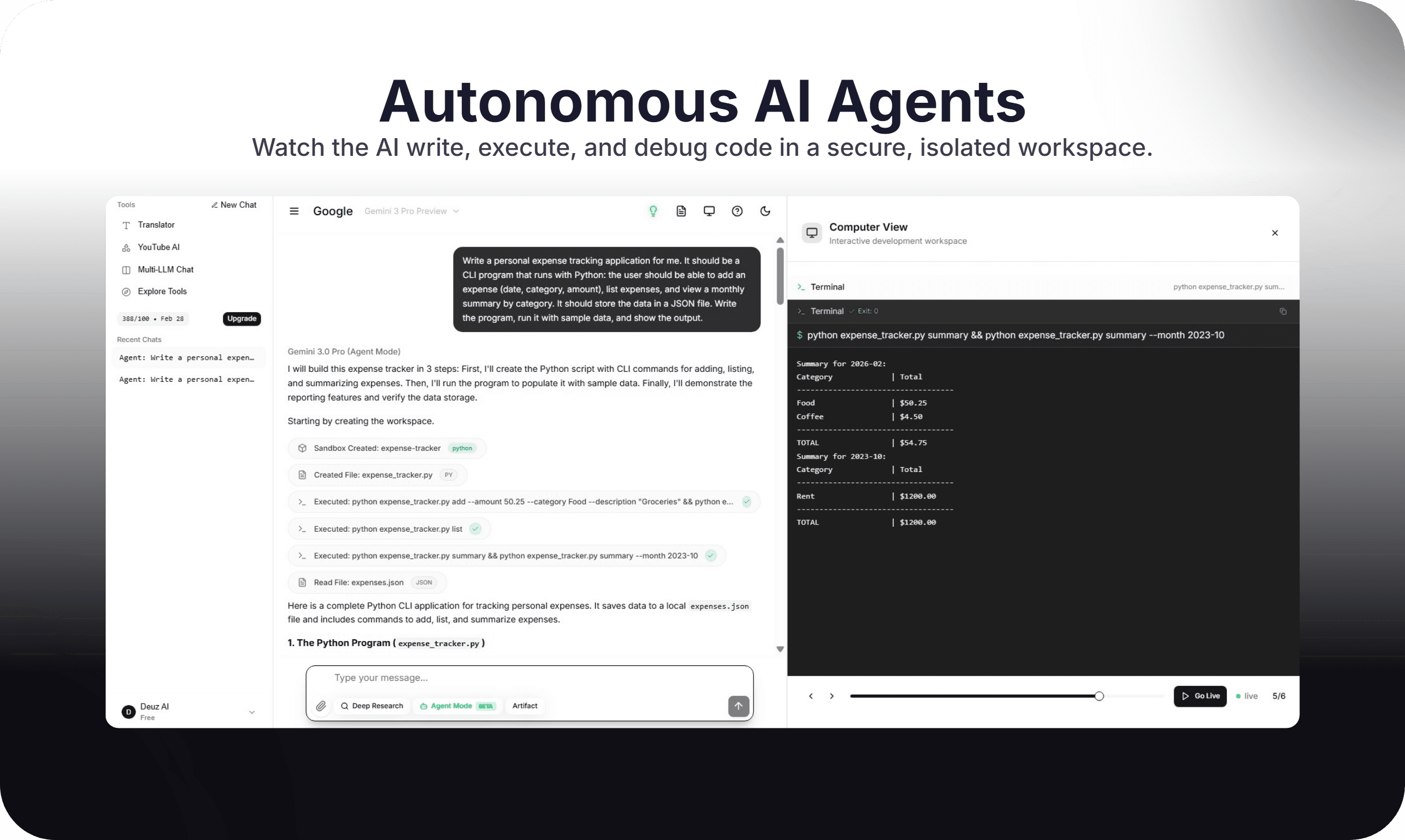 Deuz AI screenshot 8